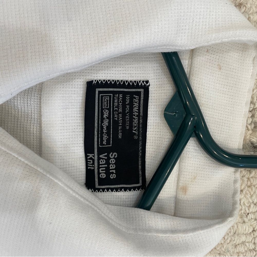 Sears Value White Knit Top